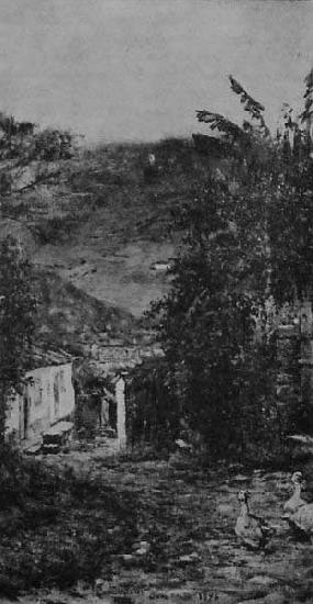 Henrique Bernardelli Landscape of Ouro Preto